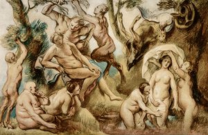 Diana badar av Jacob Jordaens
