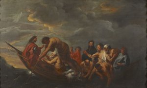 Den mirakulösa fiskfångsten av Jacob Jordaens