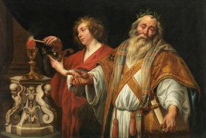 Religiös allegori av Jacob Jordaens