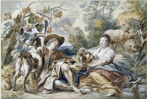 Herdepar av Jacob Jordaens