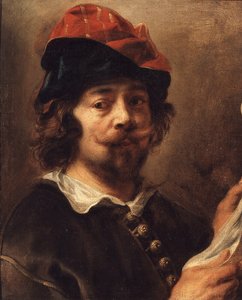 Självporträtt, ca. 1640. av Jacob Jordaens