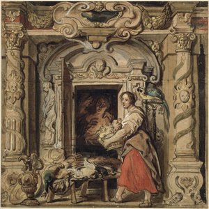 Scener från lantlivet av Jacob Jordaens