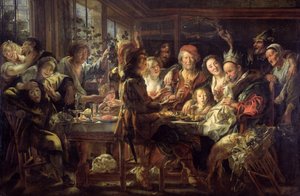 The Bean Feast (The King Drinks) 1637-38 
