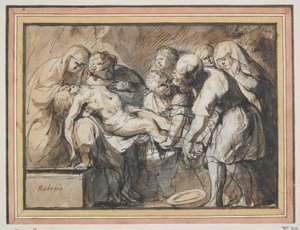 Gravläggningen av Jacob Jordaens