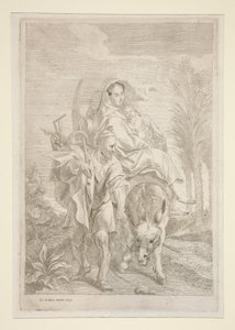 Flygningen till Egypten av Jacob Jordaens