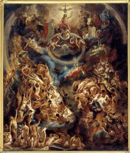 Den sista domens målning av Jacob Jordaens (1593-1678) 1653 Sön. 3,91x3 m