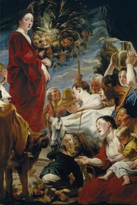 Erbjudandet till Ceres av Jacob Jordaens