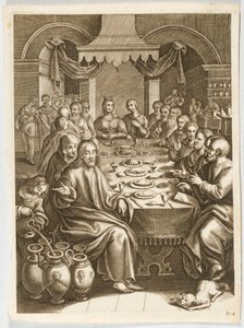 Bröllopet i Kana av Jacob Jordaens