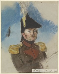 Porträtt av Bernard, hertig av Saxe-Weimar