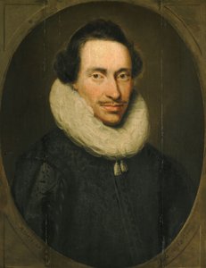 Porträtt av Philippe le Mire av Jacob Lambrechtsz Loncke