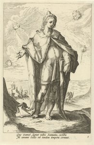 Daniel Gamla testamentets profeter (serietitel) av Jacob Matham (attributed to)