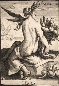 Ceres av Jacob Matham
