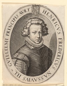 Fredrik Henrik, prins av Oranien 1602 av Jacob Matham