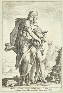 girighet av Jacob Matham