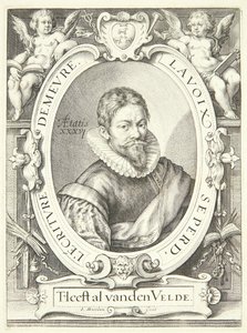 Jan van de Velde den äldre av Jacob Matham