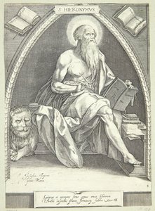 Kyrkofäderna av Jacob Matham