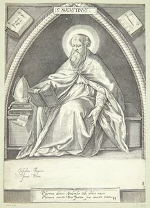 Kyrkofäderna av Jacob Matham