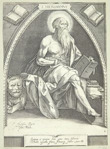 Kyrkofäderna av Jacob Matham