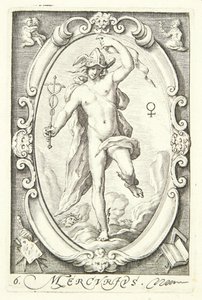 Merkurius av Jacob Matham
