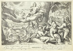 Middag, Phoebus tid av Jacob Matham