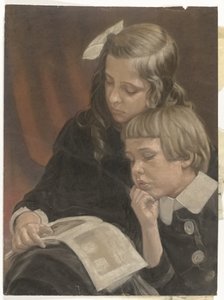 Porträtt van Mies en Co Merkelbach