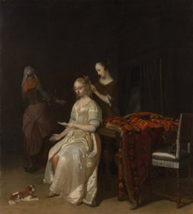 Kärleksbrevet, tidigt 1670-tal.