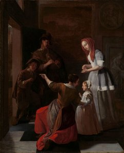 Spelarna av Jacob Ochtervelt