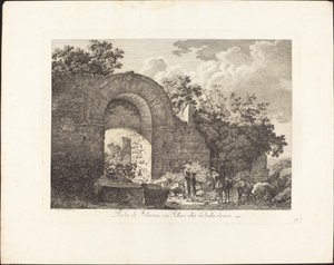 Gate of Falerium nu Fallari förstörde den etruskiska staden