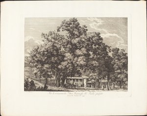 Rekreationsplats för det senaste århundradets flamländska målare i Monte Testaccio av Jacob Wilhelm Mechau