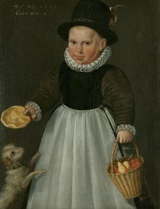 Porträtt av en liten pojke av Jacob Willemszoon the Elder Delff