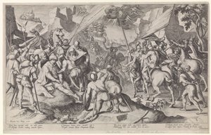 Paulus omvändelse av Jacob de Gheyn (II) (attributed to workshop of)