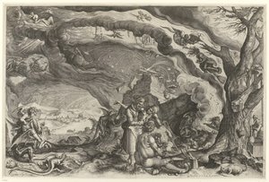 Häxans sabbat av Jacob de Gheyn (II) (attributed to workshop of)
