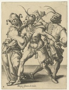 Tre dansande män The Masquerades (serietitel)
