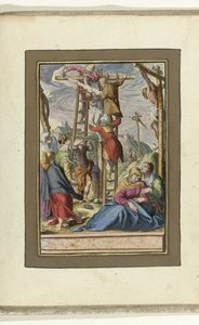 Korstagning Passion of Christ (serietitel) av Jacob de Gheyn (II)