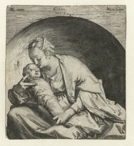 Madonna med sovande Kristusbarn
