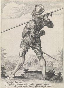Pieker Officerare och soldater (serietitel) av Jacob de Gheyn (II)