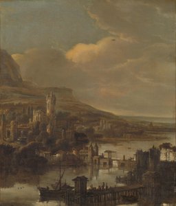 Flod vy av Jacob de Wet (I) (attributed to)