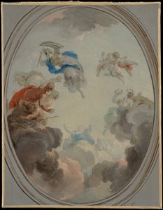 Allegory of Government: Wisdom Defeating Discord. av Jacob de Wit