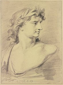 Byst av Apollon av Jacob de Wit