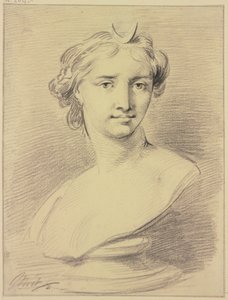 Byst av Diana av Jacob de Wit