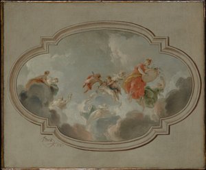 Flora och Zefyros av Jacob de Wit