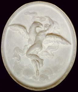 Jupiter och Ganymedes (olja på duk) av Jacob de Wit