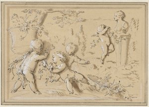 Vår The Four Seasons (serietitel) av Jacob de Wit