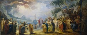 Moses väljer de sjuttio äldste