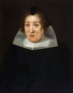 Porträtt av Maria de Sweert av Jacob van Reesbroeck