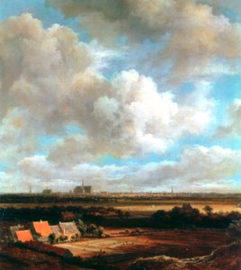 Utsikt över Haarlem, 1670 av Jacob van Ruisdael