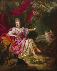 "Porträtt av en kvinna som Diana