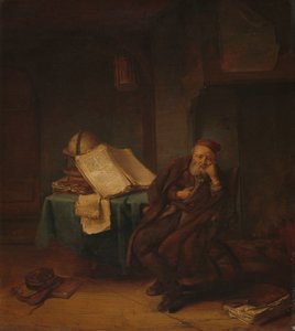 Filosof i sin studie av Jacob van Spreeuwen