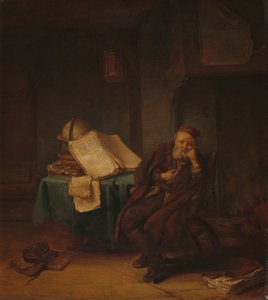 Filosofen i sitt arbetsrum av Jacob van Spreeuwen