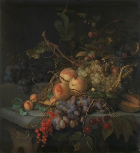 Stilleben med frukt